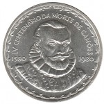 Portugal 1000$00 Escudos - Luís Vaz de Camões de 1983