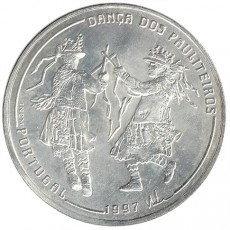 Portugal 1000$00 Escudos - Dança dos Pauliteiros de 1997 