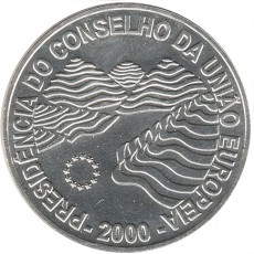 Portugal 1000$00 Escudos - Presidência do Conselho da UE de 2000