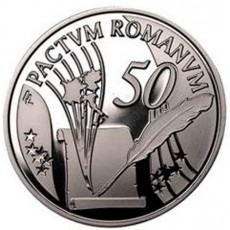 Bélgica 10€ 50 anos do Tratado de Roma  2007 