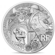 França 10€ Armistício 2018