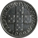 Portugal 10 Centavos 1969 Alumínio