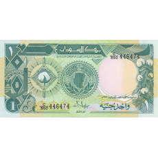 Sudão 1 Pound de 1987