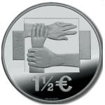 Portugal 1,50€ 2008 AMI Moeda Contra a Indiferença