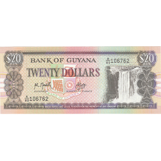Guiana 20 Dollars 