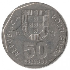 50.00 Escudos de 1991