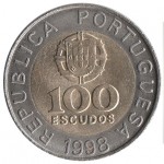 Portugal 100$00 Escudos de 1998 