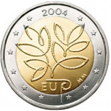 Finlândia 2€ Alargamento da U.E.M. 2004