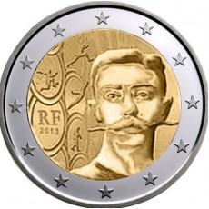 França 2€ Pierre Coubertin 2013