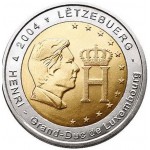 Luxemburgo 2€ Grão Duque Henri 2004
