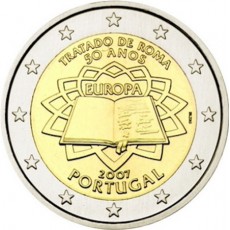 Portugal 2€ Tratado de Roma 2007