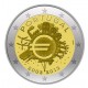 Portugal 2€ 10 Anos do Euro 2012