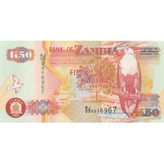Zâmbia 50 Kwacha de 2007
