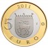 Finlândia 5€  Província das Ilhas Aland 2011  
