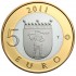 Finlândia 5€ Província de Lapland  2011  