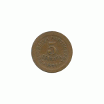 5 Centavos 1927