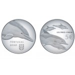 Portugal 5€ O GOLFINHO 2020 (PRATA PROOF)
