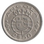 Angola 2.50 Escudos de 1953