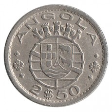 Angola 2.50 Escudos de 1953