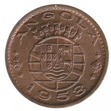 Angola 50 Centavos de 1958