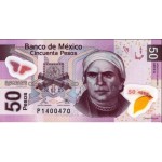 México 50 Pesos Série H  de 10.06.2013