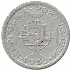 Moçambique 2$50 Escudos de 1953