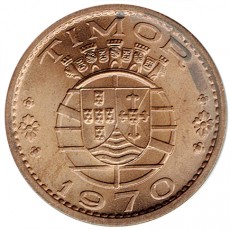 Timor 1$00 Escudo de 1970