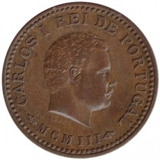 India D.Carlos I 1/8 Tanga de MCMIII