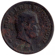 India D.Carlos I 1/4 Tanga de MCMI