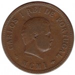 India D.Carlos I 1/2 Tanga de MCMI