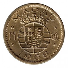 Macau  10 Avos de 1968