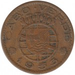 Cabo Verde 1 Escudo de 1953