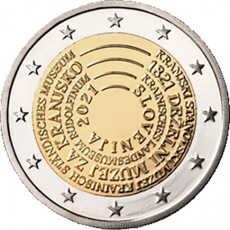 Eslovenia 2€ 200.º anos de fundação do Museu Imobiliário da Carniola 2021