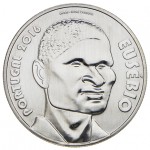 Portugal 7,50€ Eusébio em Prata 2016 