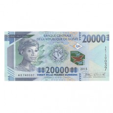 Guiné  20 000 Francos de 2015