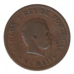 India D.Carlos I 1/2 Tanga de 1903