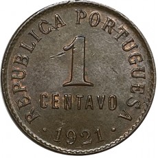 Portugal 1 Centavo  de 1921