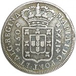Açores D. Maria I 150 Réis 1795 Prata