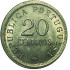 Angola 20 Centavos 1922 
