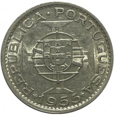 Moçambique 20$00 Escudos de 1955