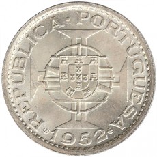 Macau  5 Pataca de 1952