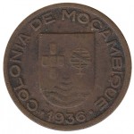 Moçambique 10 Centavos  de 1936