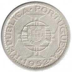 Moçambique 10$00 Escudos de 1952