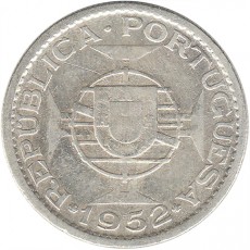 Moçambique 10$00 Escudos de 1952