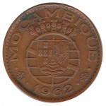 Moçambique 1$00 Escudo de 1962