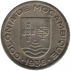 Moçambique 50 Centavos de 1936