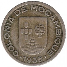 Moçambique 50 Centavos de 1936