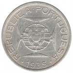 Moçambique 5$00 Escudos de 1935