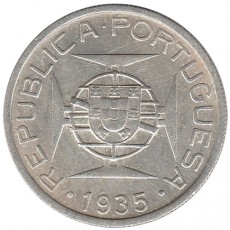Moçambique 5$00 Escudos de 1935
