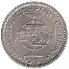 Moçambique 5$00 Escudos de 1971